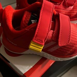 Adidas Kids Red Sneakers